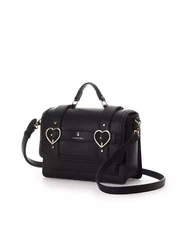 SAMANTHA VEGA heart belt satchel shoulder bag black New Japan