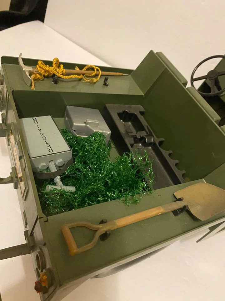 GI JOE GEYPERMAN LAND ROVER VEHÍCULO DE COLECCIÓN ORIGINAL 1973 Foto 4 de 4