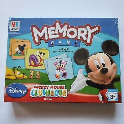 Mickey Mouse Clubhouse Memory Game (Brand New, Sealed) 2007 Milton Bradley