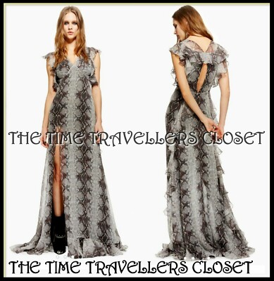 topshop python dress