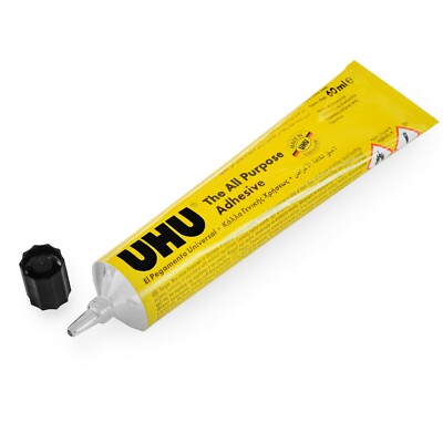 UHU All Purpose Adhesive Glue - Extra Strong Clear glue 60ml - BUY 3 GET 1 FREE