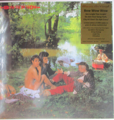 BOW WOW WOW see jungle! see jungle! go join your gang yeah LP NEU / OVP Sealed