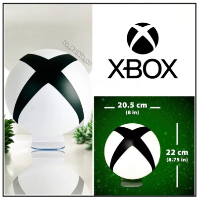 Gaming Xbox Gift Paladone Xbox Logo Light Light-up Display New