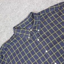 Ralph Lauren Button Down Shirt Men's 2XB Big Blue Oxford Preppy Pony Long Sleeve