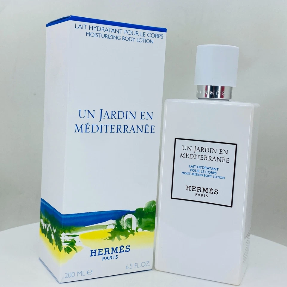 NUEVO Hermes UN JARDÍN EN MEDITERRANEE Loción Corporal Hidratante 6.5oz VENTA DE VACACIONES Foto 3 de 4