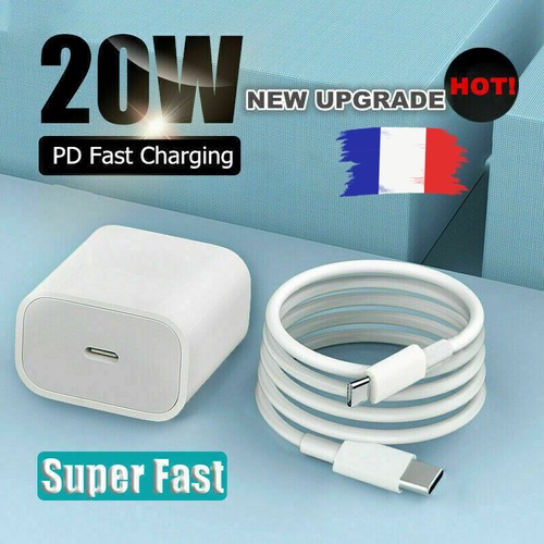 Chargeur USB C PD 20W Câble Rapide Compatible avec Samsung S10 S10+ S9 S9+ S8 - Photo 7 sur 28