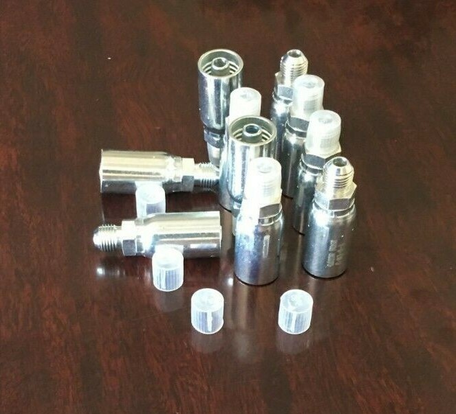 1 Hose ID Low Carbon Steel Eaton Weatherhead Coll-O-Crimp 16U-616 Female Swivel