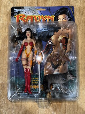 RAVYN From Comic Book Series THE RAVENING Avatar Press 7  Red  RENDITION NEW