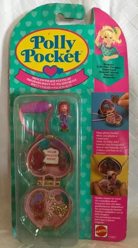 Vintage POLLY POCKET Princess Palace Locket 1994 NEW & SEALED MOC Keepsake Rare