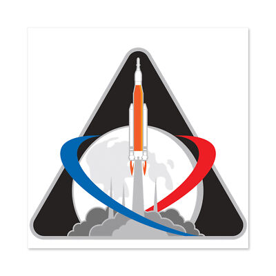 Space NASA Artemis 1 Exploration Mission Badge Patch Wandbild Leinwandbild