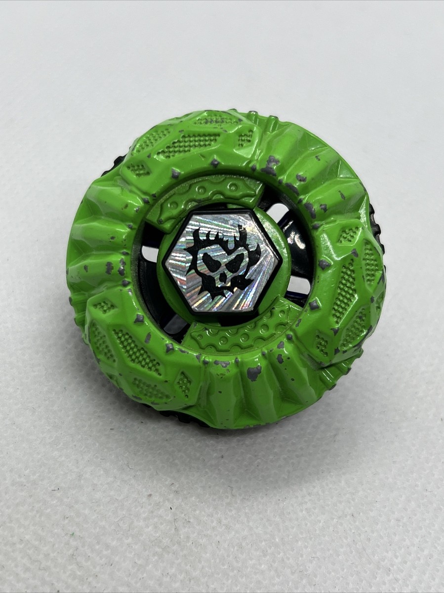 4ゲームused ストーム　AXIOM PRO15p1oz(usedAAA) Green Proto Nemesis AD145D Spark FX Beyblade Hasbro Metal
