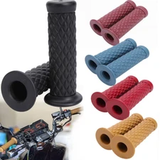 Motorcycle 7/8"  Hand Grips Handle Bar Rubber Gel FOR HONDA CBR600RR CBR1000RR