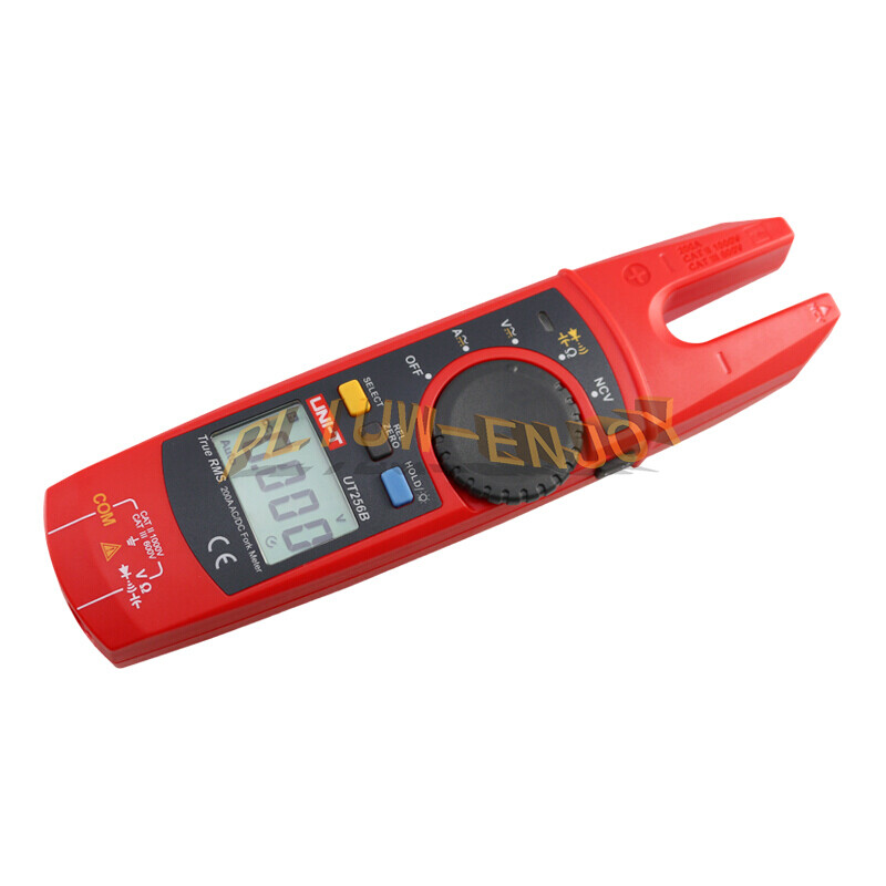 1PC UNI-T UT256B Digital Fork Multimeter Auto True RMS 200A AC DC