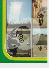 PUBBLICITA'  ADVERTISING-MOTO TESTI EASY RIDER 125 1974-MOTOITALIANE  MOTOSPORT