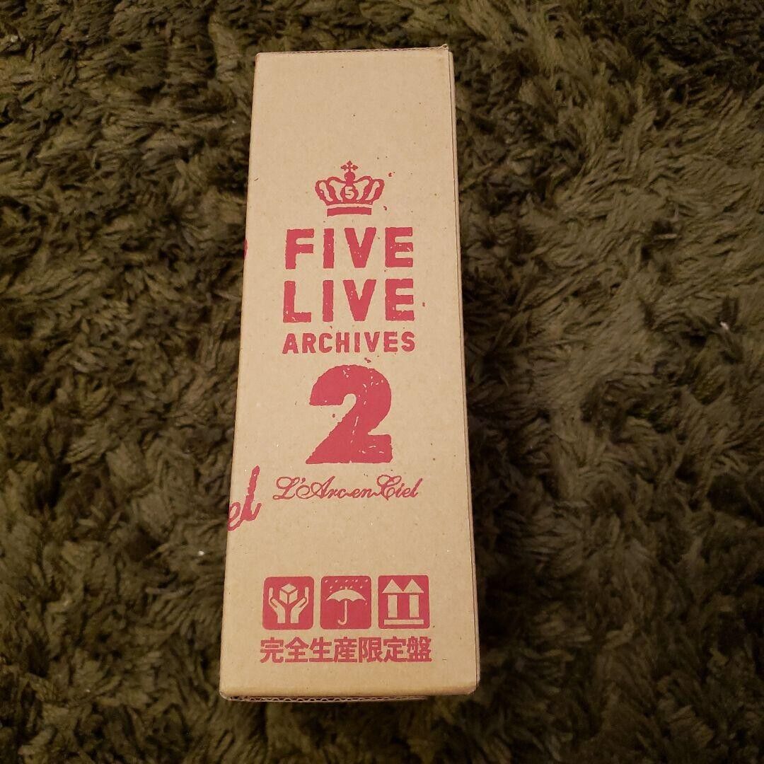 L Arc en Ciel FIVE LIVE ARCHIVES 2 Limited edition KSBL-6000 L Arc en Ciel FIVE LIVE ARCHIVES 2 Limited edition KSBL-6000