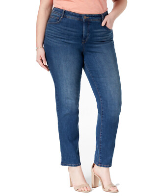 Style Co Plus Petite Plus Size Tummy-Control Slim-Leg Jeans