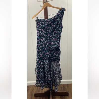 ASTR The Label Malvina One Shoulder Floral Midi Dress | eBay