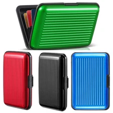 Waterproof Slim Mini Credit Card Protector Business Card Case for Women Men