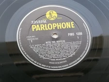 WITH THE BEATLES ORIG 1963 UK  LP  DECCA PRESSING PARLOPHONE PMC 1206