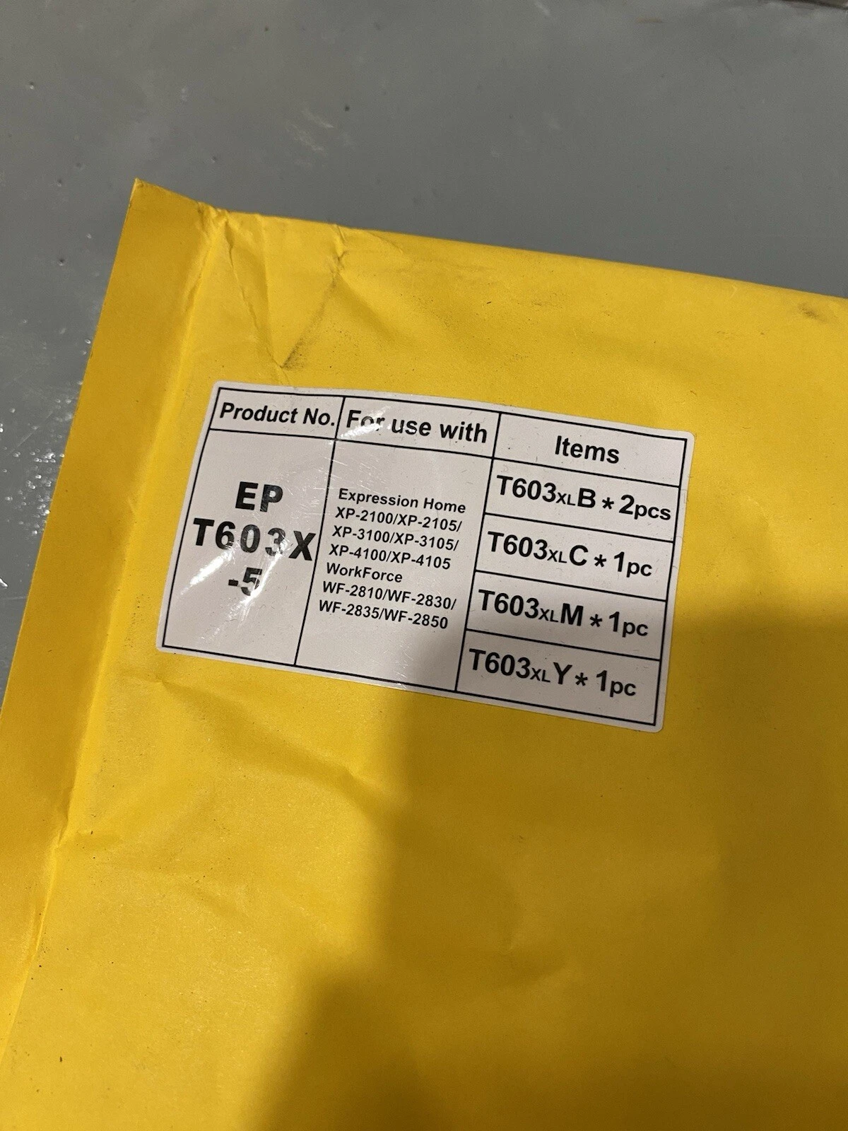 603XL Ink’s Full Set For Epson 603XL Starfish Series Brand New Multiple Availabl 4