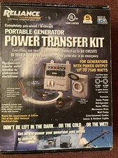 Reliance Controls 306CRK 30-Amp 240-Volt Generator Power Transfer Kit
