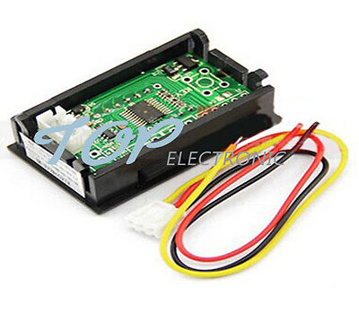 Digitales Voltmeter Mit 0 36 Zoll LED-Anzeige, Rot Grün Blau
