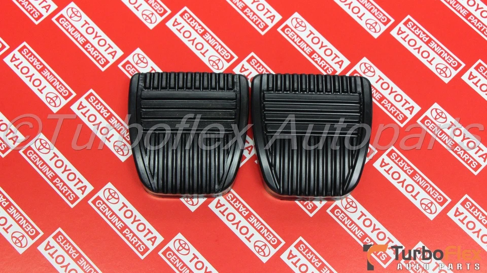 Juego de 2 pastillas de pedal de freno de embrague originales Toyota OEM 31321-14020 Foto 2 de 3