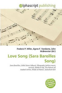 Love Song Sara Bareilles Song Paperback 10 Ebay