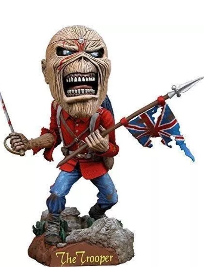 Iron Maiden The Trooper Eddie Figure (製造元：NECA) [並行輸入品] Neca Iron Maiden Eddie The Trooper Rock Head Knocker Figure