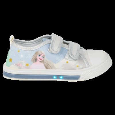 Eiskönigin Sneaker mit Blinkfunktion Sommerschuhe Größe: 25 26 27 28 29 30 31 32