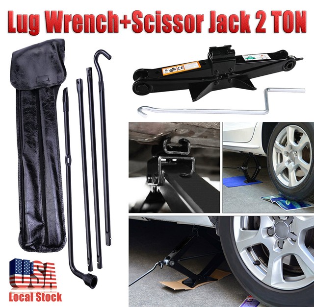 Spare Tire Lug Wrench Tools Kit Fits 20042014 Ford F150 + 2 Ton