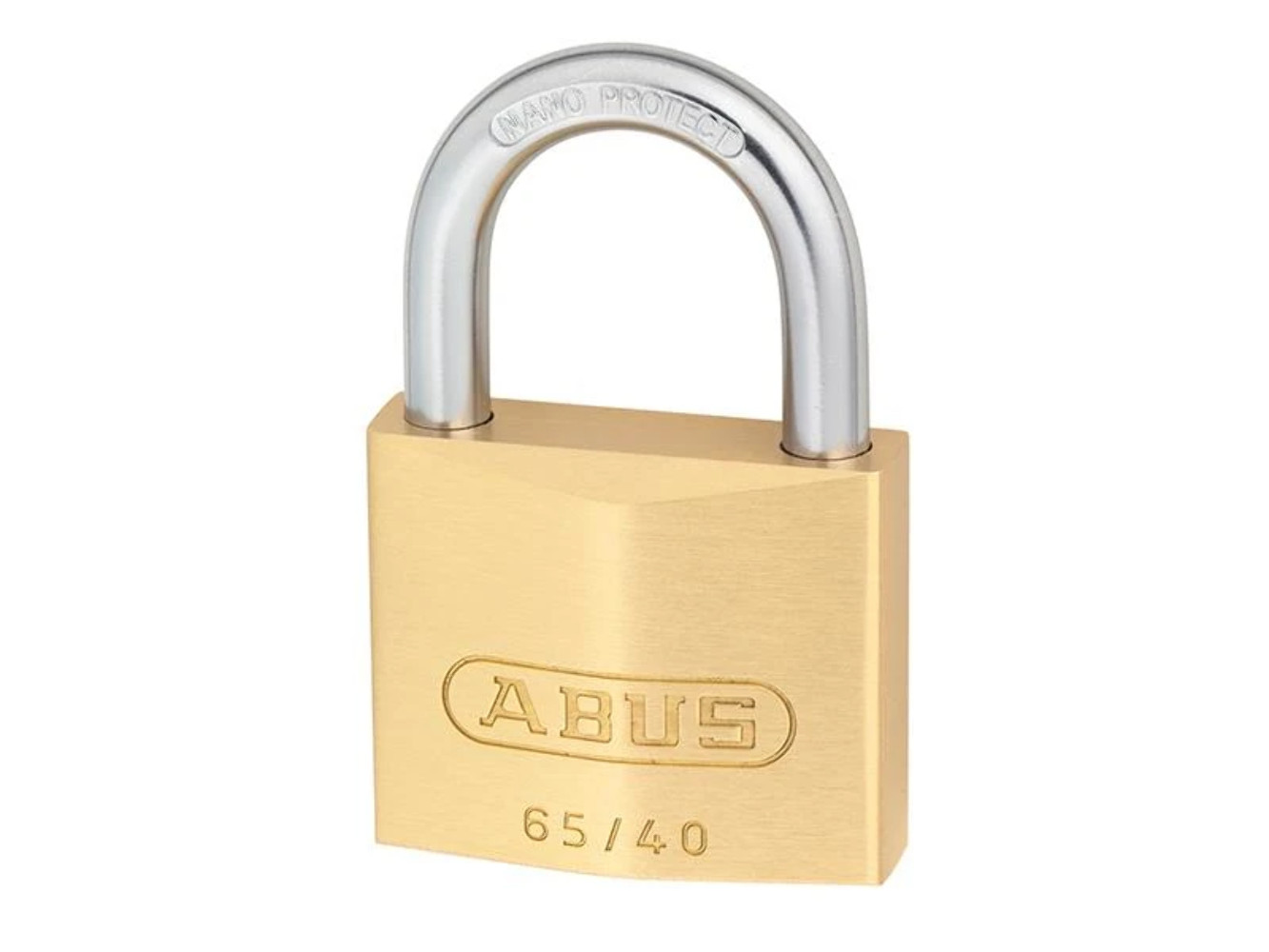 Abus Mechanical 65/40Mm Brass Padlock ABU6540