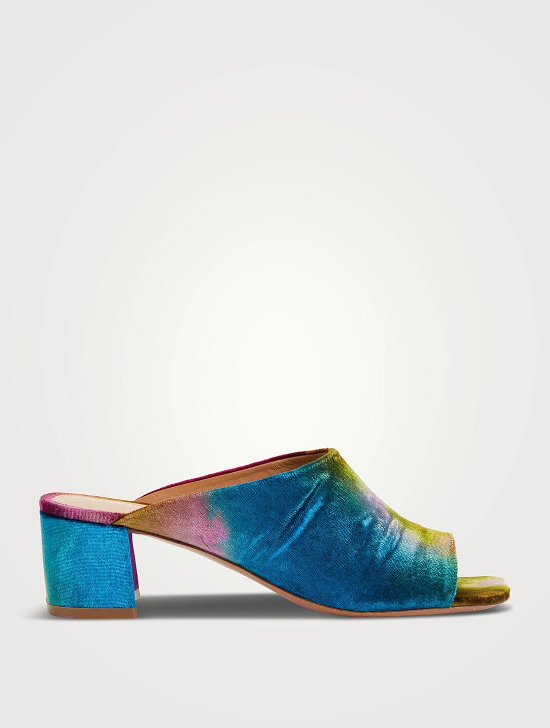 BNWT SS22 DRIES VAN NOTEN VELVET HEELED MULES 41 | eBay