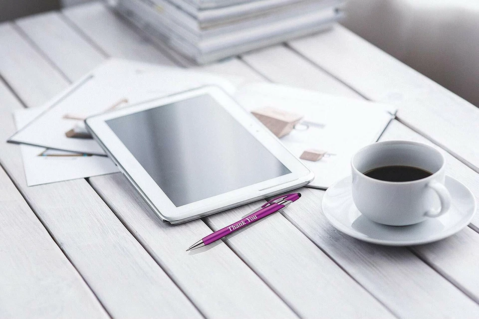 Canetas stylus de presente obrigado para eventos, festas, apreciação de funcionários e muito mais - Imagem 4 de 4