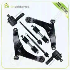 8pcs Front Suspension & Steering Control Arms Tie Rods Kit For Mitsubishi Lancer