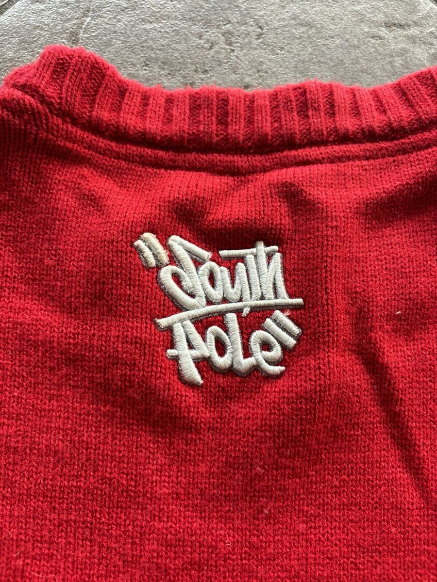 Vtg 90s Y2K Southpole Bboy Beanie Boy Sweater Mens M Hip Hop Vtg 90s Y2K Southpole Bboy Beanie Boy Sweater Mens M Hip Hop