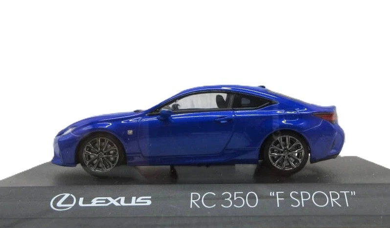 1/43 Lexus RC350 F SPORT Blue Diecast Exclusive Kyosho Limited JDM
