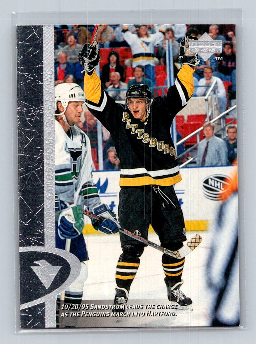 1996-97 Upper Deck #137 Tomas Sandstrom Pittsburgh Penguins
