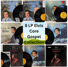 Lot of 8 Elvis Presley LPs 
