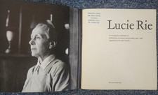 Lucie Rie 1967 Arts Council Retrospective Catalogue Modernist Pottery