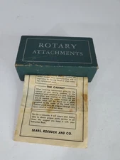 Vtg Sears KENMORE Rotary sewing Machine Attachments Model 117.97