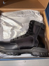 Bates Tac Sport 8  Zip Boots Men  s Size 12 Black Tactical Duty E24800 Soft Toe