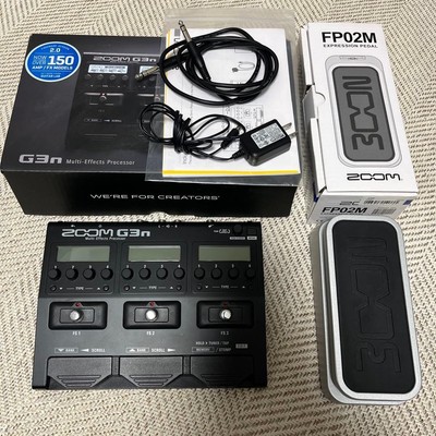 zoom G3n multi-effector + FP02M expression pedal 505283