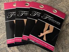 Theatricals For Every Stage Child's Ballet Pink Footed Tights -Size SC - New
