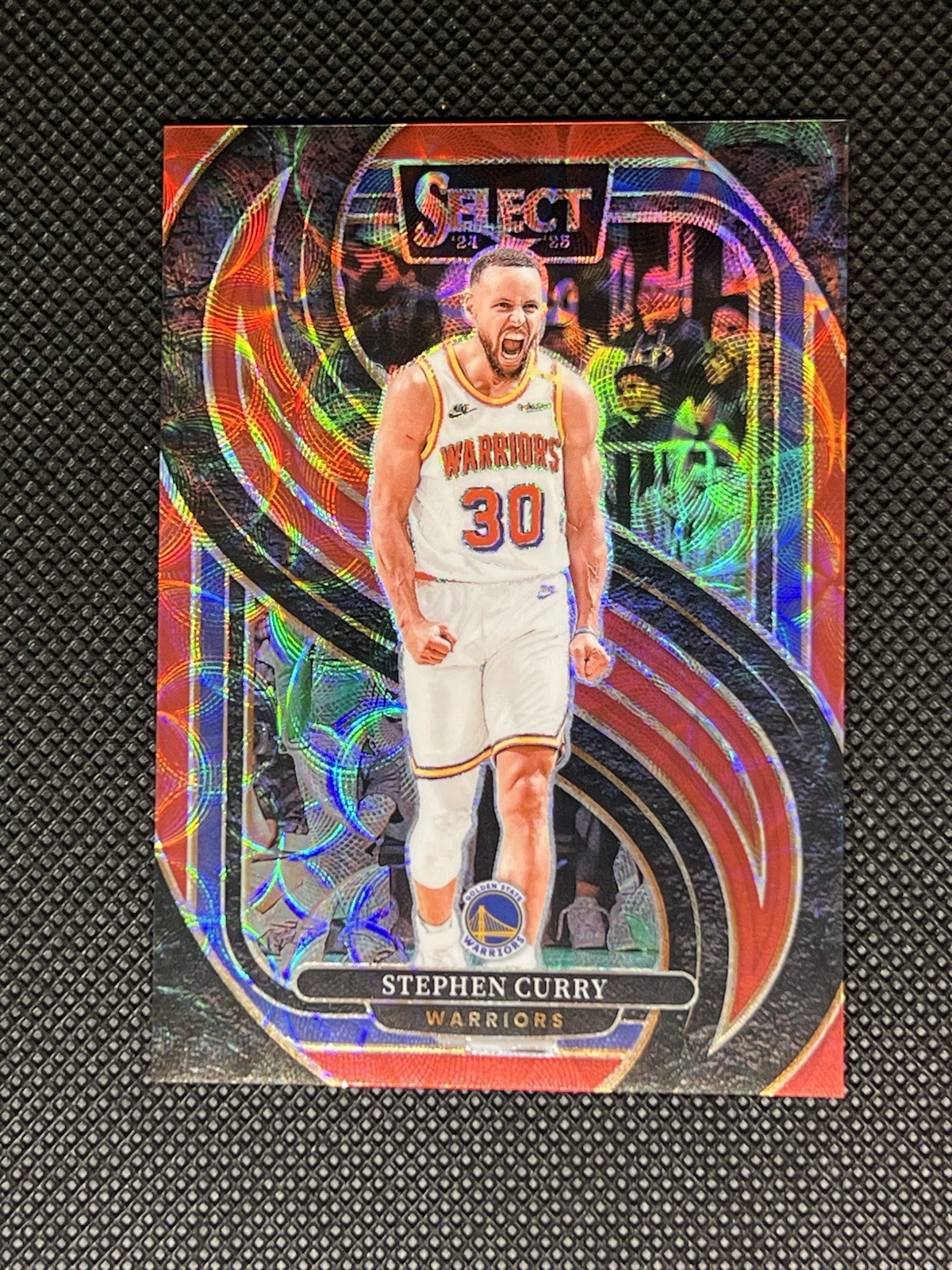 2024-25 Select Basketball Stephen Curry Premier Level Red Scope Prizm  #/249