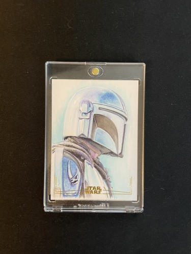 Douglas Stromenger [Gold Foil] Star Wars 2025 Topps Chrome Sketch card