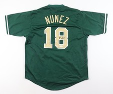 Washington Nationals Nasim Nunez Signed 2023 Futures Game Baseball Jersey JSACOA