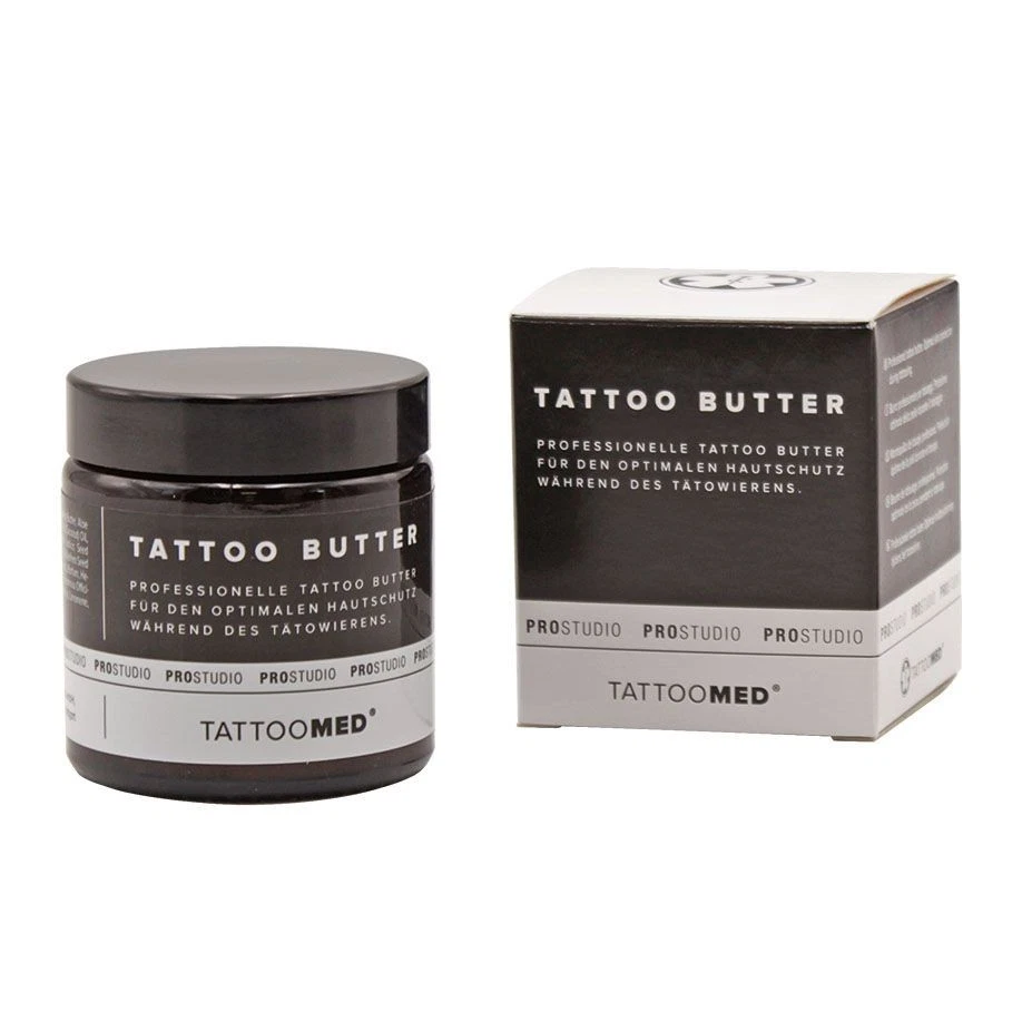 TattooMed® TattooButter 120ml Stechen & Aftercare Tattoopflege Tattoocreme Vegan