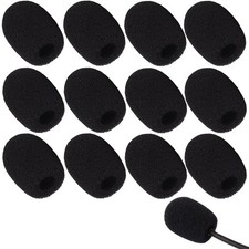 Coeweule 12 Pack Microphone Covers Foam, Noise Reduction Mic Cover, for...