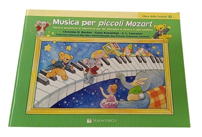 Méthode piano musique pour petits Mozart livre de leçons 2 Volonté & Co - Photo 1/4